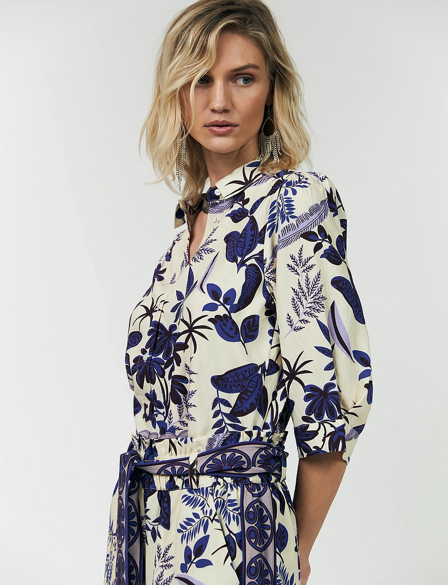 Lollys Laundry - BonoLL Shirt SS - kortærmede skjorter - flower print - 4