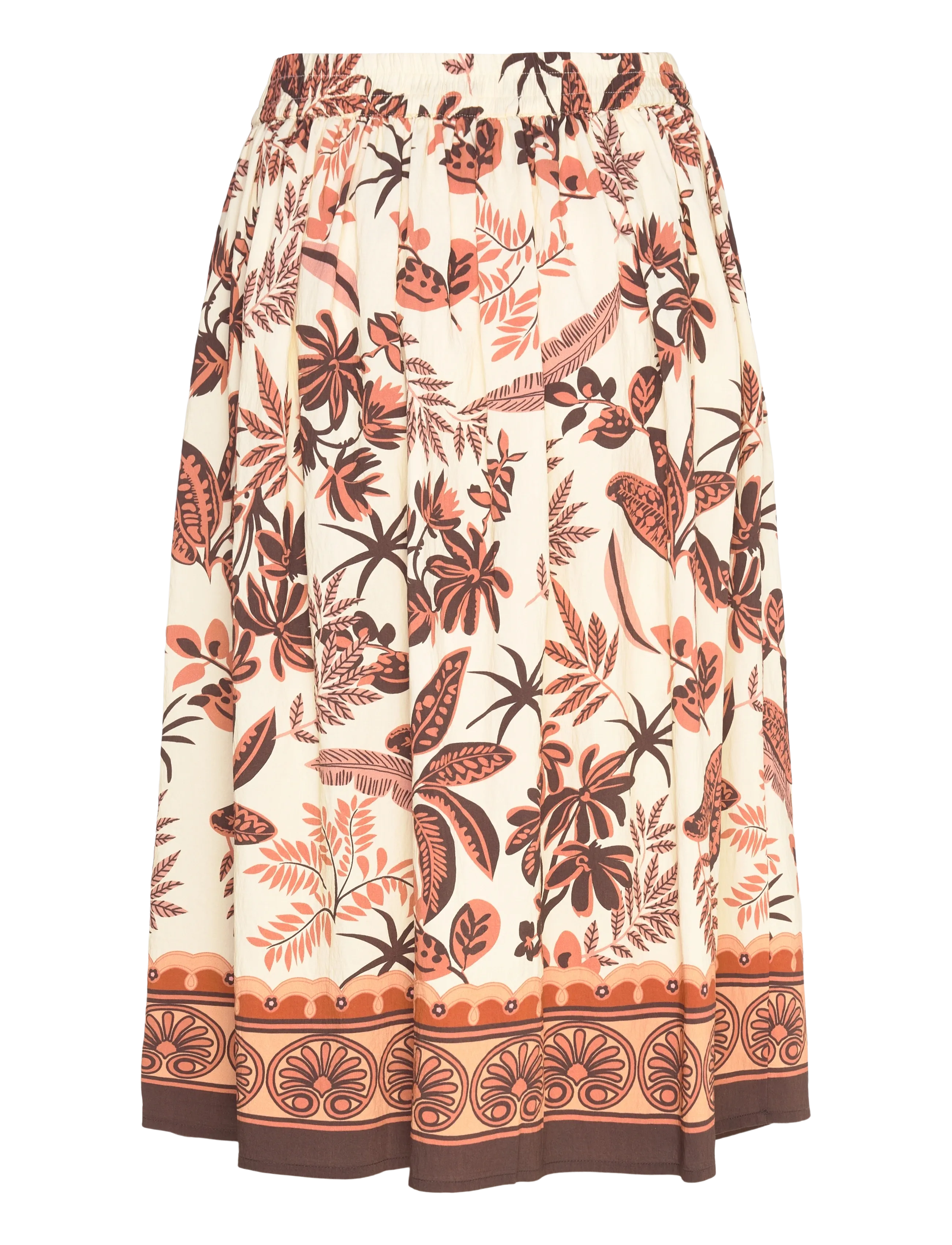 Lollys Laundry - EllaLL Midi Skirt - midi skirts - creme - 2