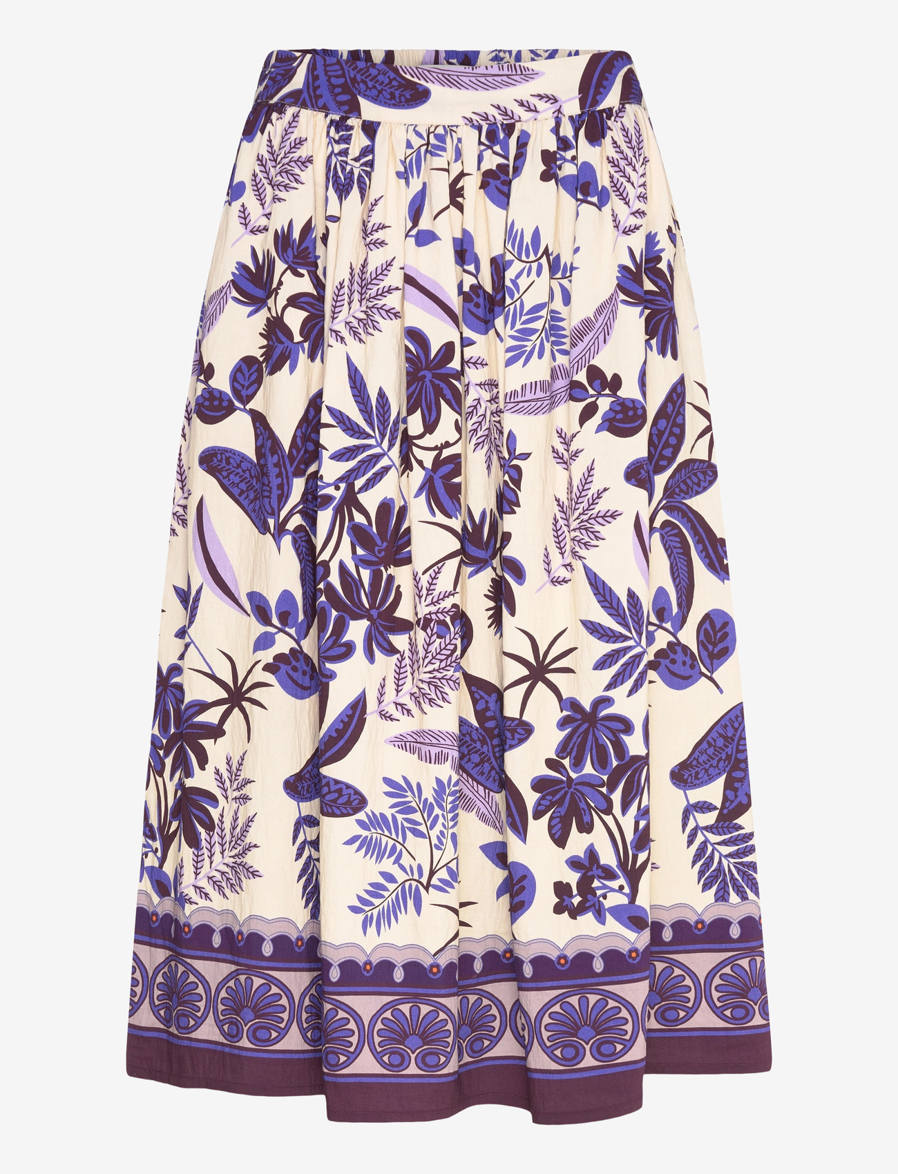 Lollys Laundry - EllaLL Midi Skirt - midiseelikud - flower print - 0