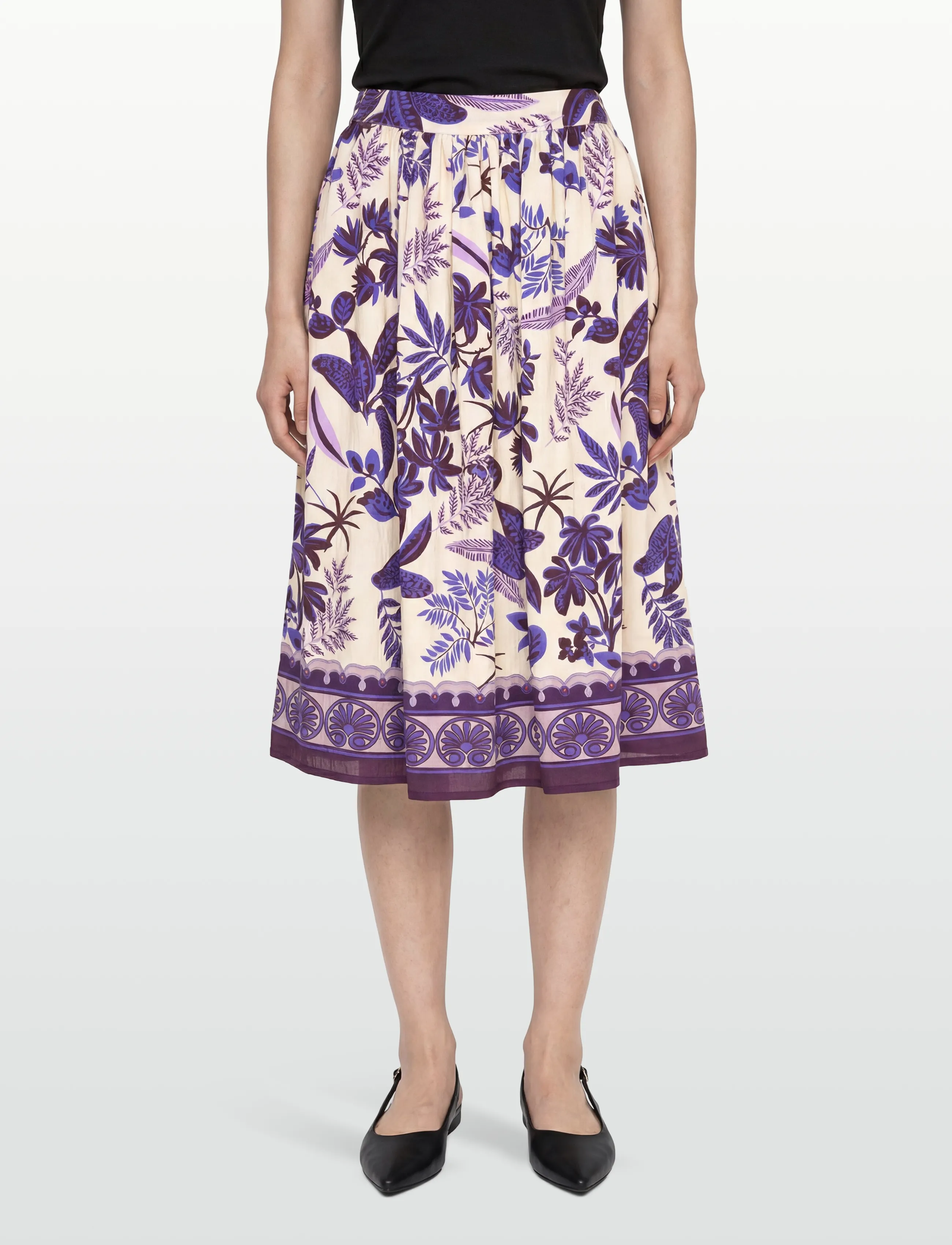 Lollys Laundry - EllaLL Midi Skirt - midi svārki - flower print - 3