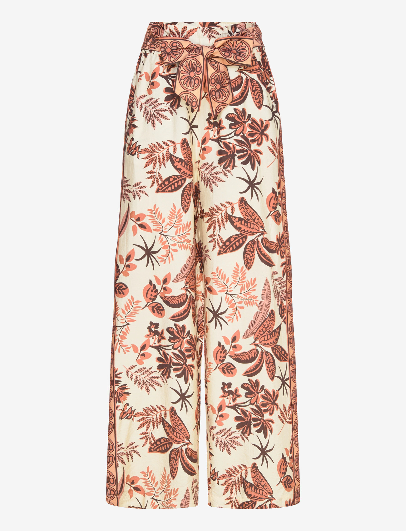 Lollys Laundry - VickyLL Pants - vida byxor - creme - 0