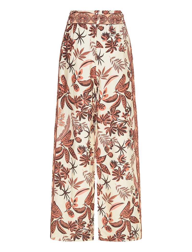 Lollys Laundry - VickyLL Pants - vida byxor - creme - 1