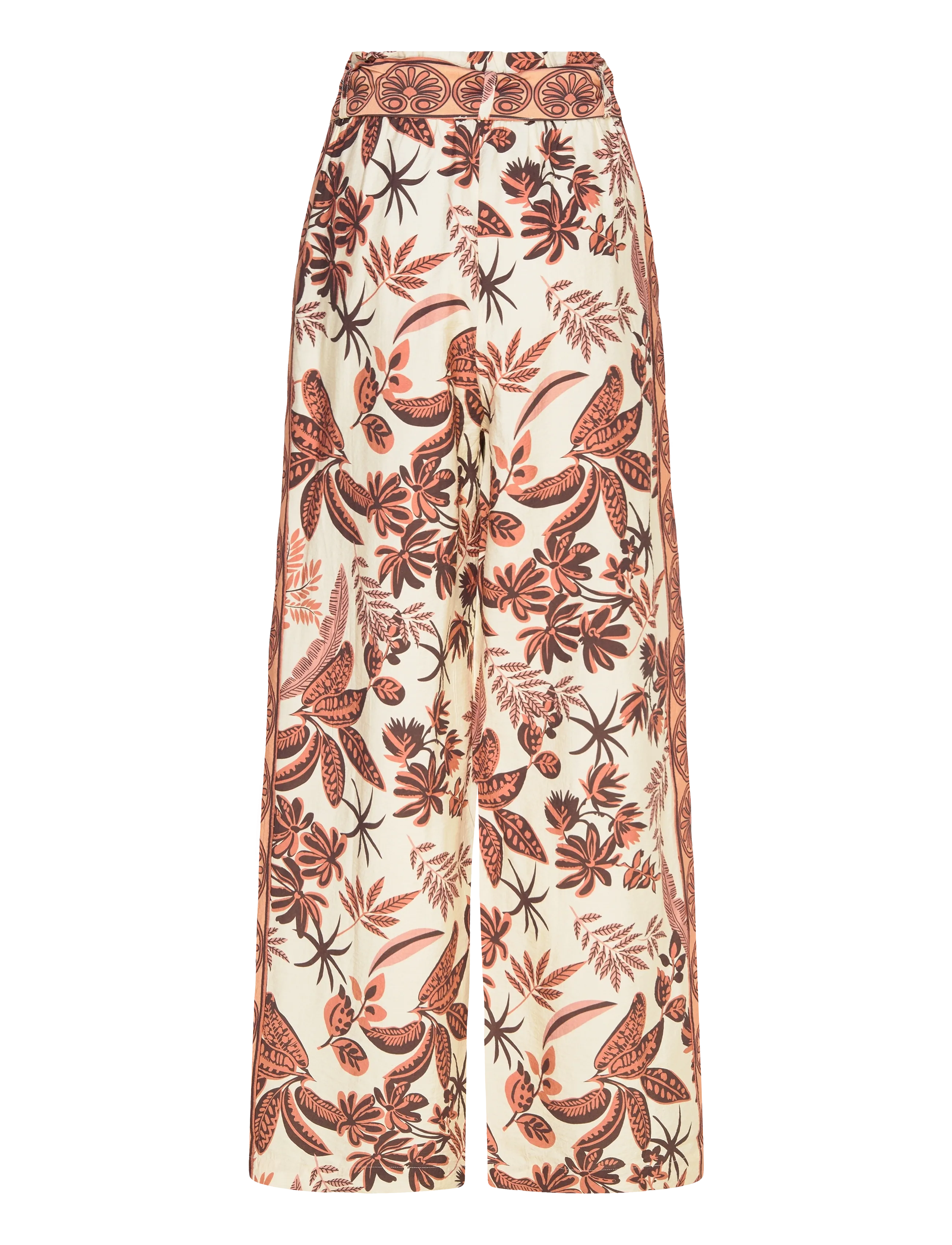 Lollys Laundry - VickyLL Pants - bukser med brede ben - creme - 2