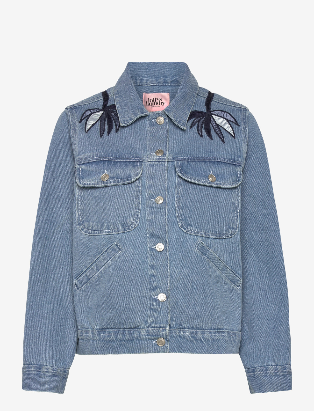 Lollys Laundry - BirdLL Denim Jacket - kevadjoped - washed denim - 1