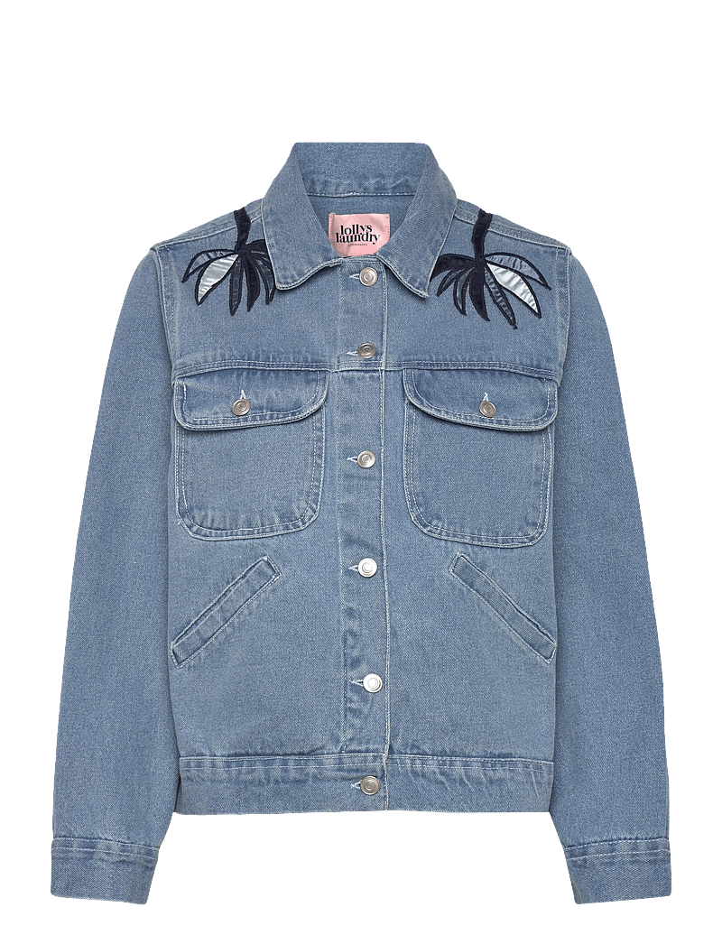 Lollys Laundry - BirdLL Denim Jacket - kevadjoped - washed denim - 1