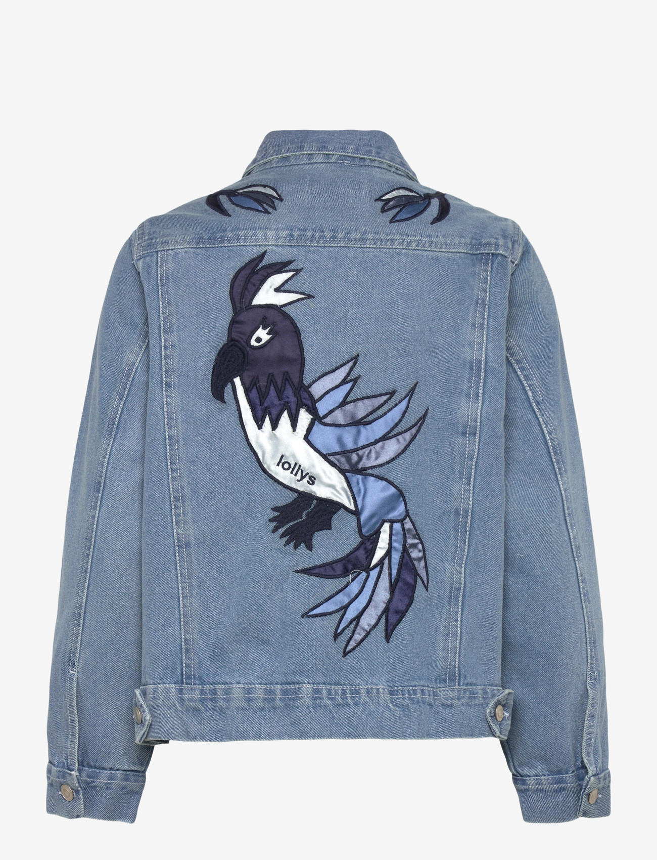 Lollys Laundry - BirdLL Denim Jacket - kevadjoped - washed denim - 2