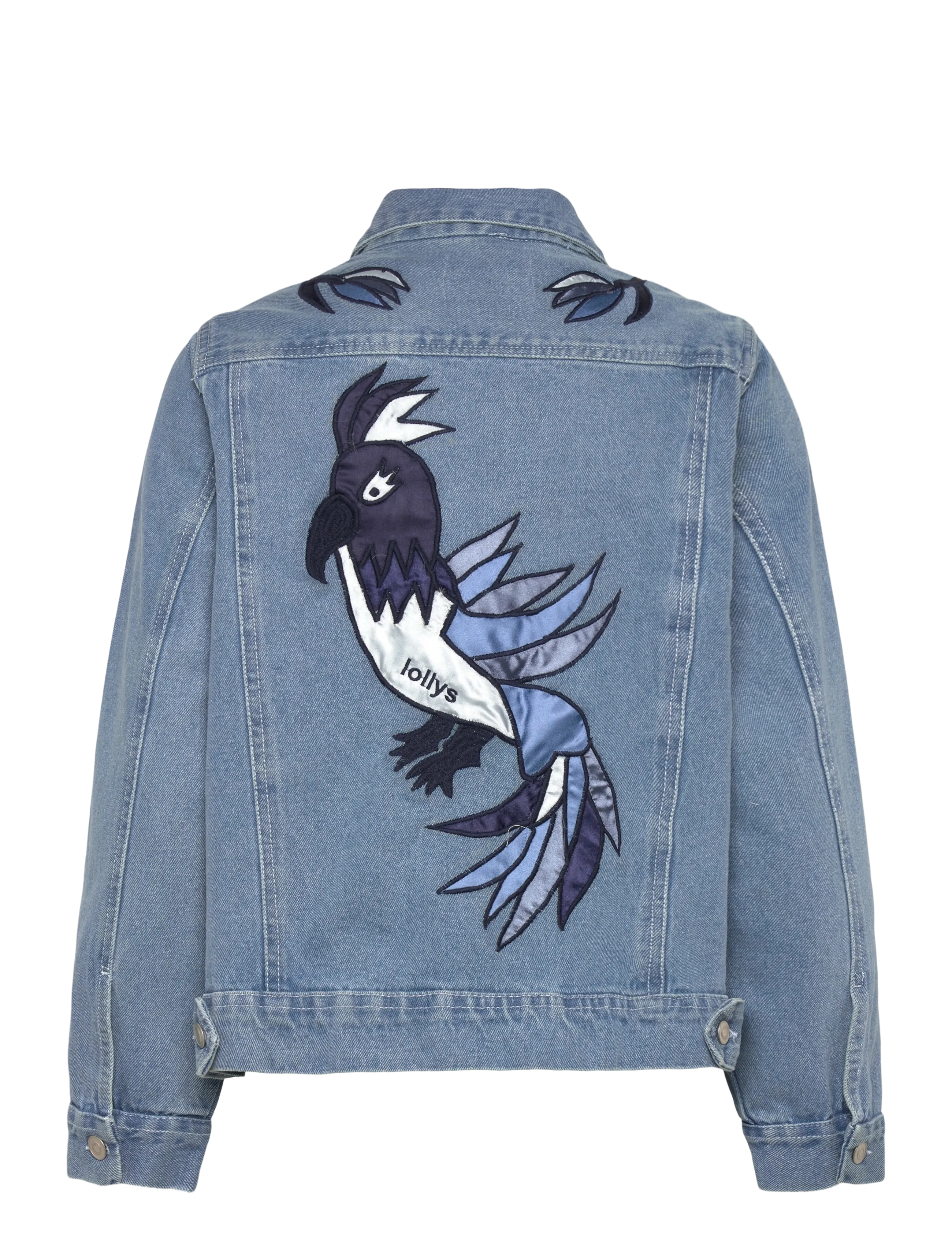 Lollys Laundry - BirdLL Denim Jacket - kevadjoped - washed denim - 2