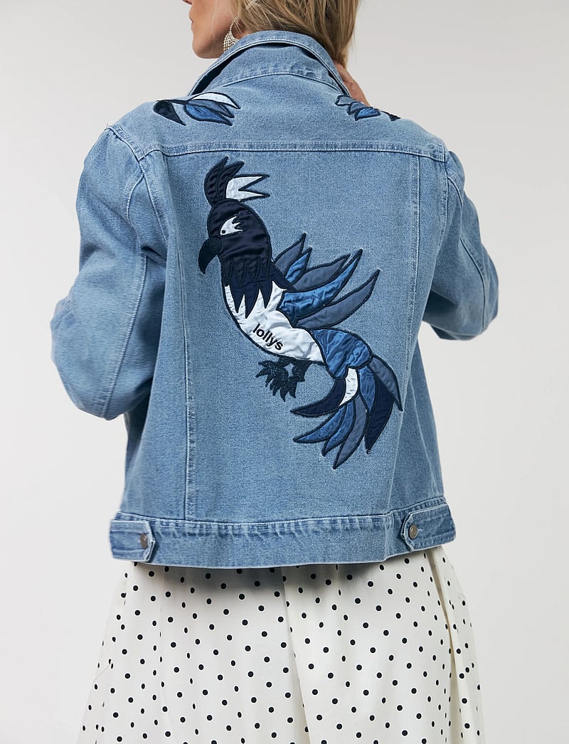 Lollys Laundry - BirdLL Denim Jacket - kevadjoped - washed denim - 3
