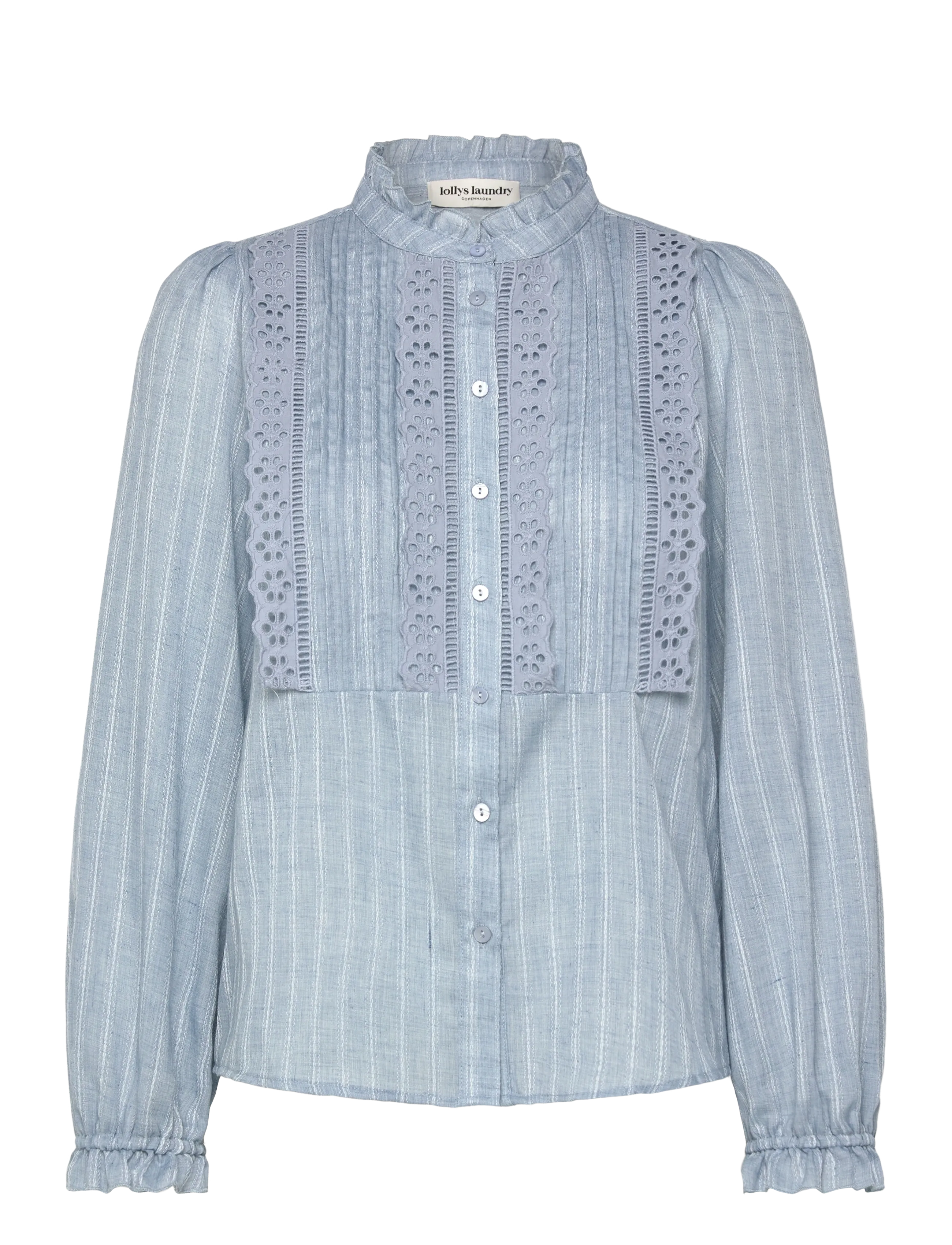 Lollys Laundry ArielLL Shirt LS - Kleidung - LIGHT BLUE / blue
