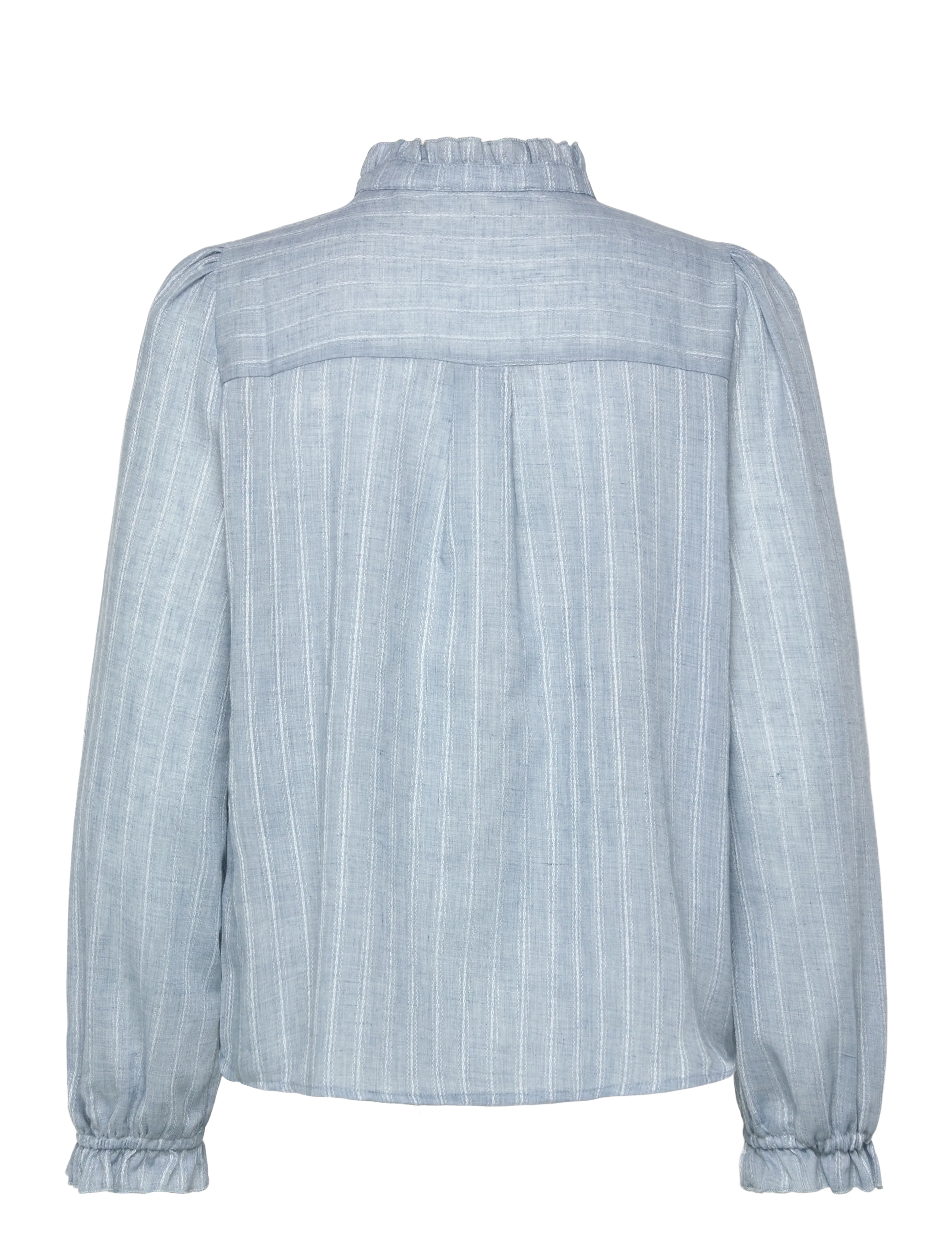 Lollys Laundry - ArielLL Shirt LS - langärmelige blusen - light blue - 2