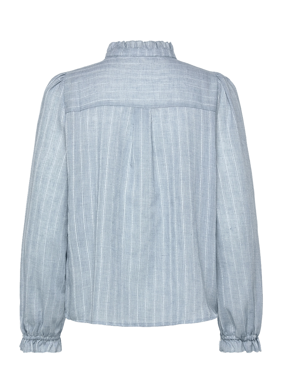 Lollys Laundry - ArielLL Shirt LS - langärmelige blusen - light blue - 2