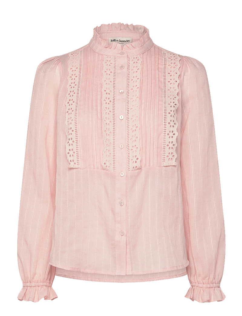 Lollys Laundry - ArielLL Shirt LS - pikkade varrukatega pluusid - light pink - 1