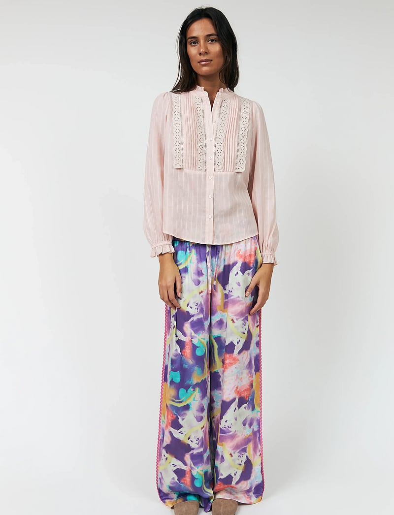 Lollys Laundry - ArielLL Shirt LS - pikkade varrukatega pluusid - light pink - 0