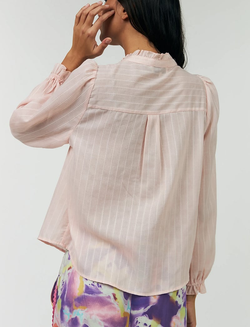 Lollys Laundry - ArielLL Shirt LS - pikkade varrukatega pluusid - light pink - 3
