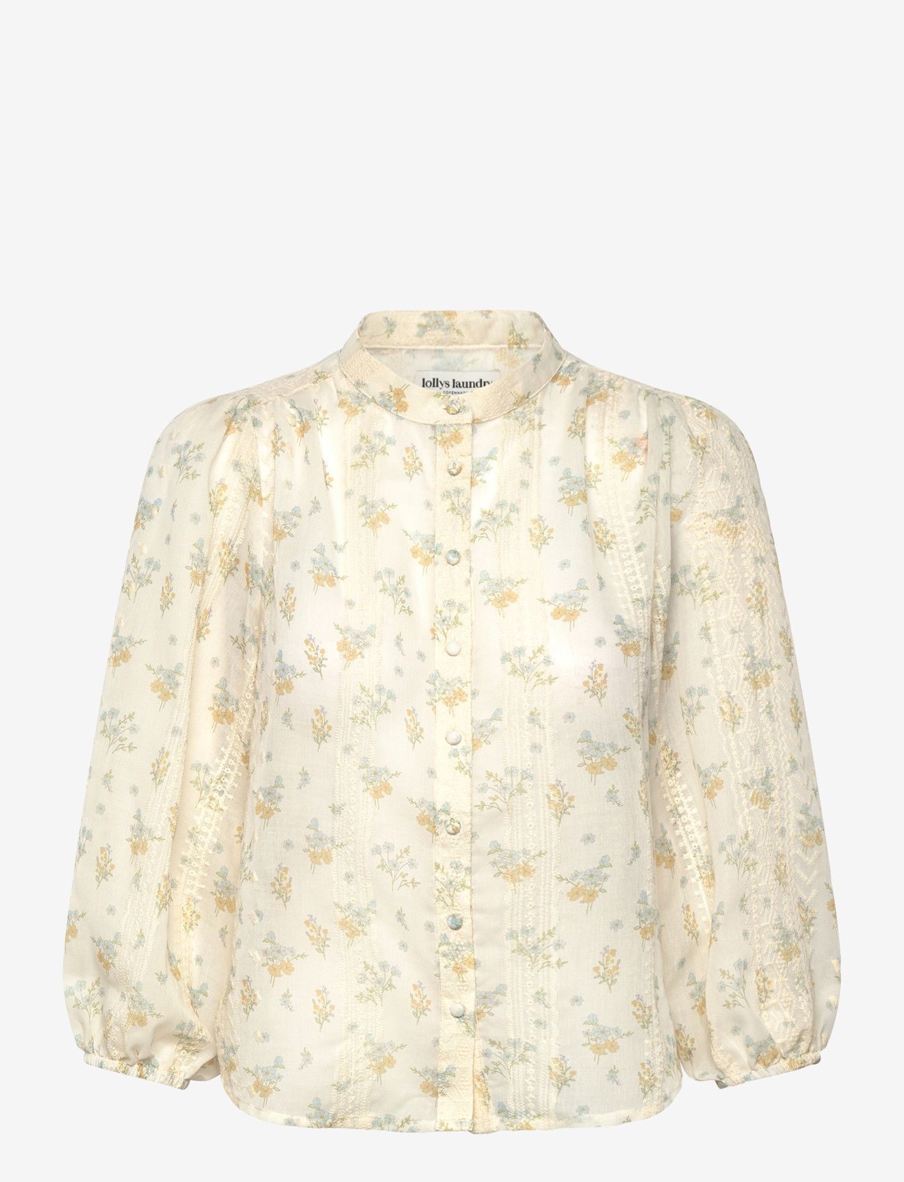 Lollys Laundry - JuneLL Shirt - langærmede skjorter - creme - 0