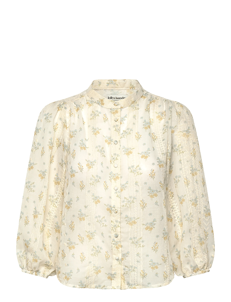 Lollys Laundry - JuneLL Shirt - langärmlige hemden - creme - 0