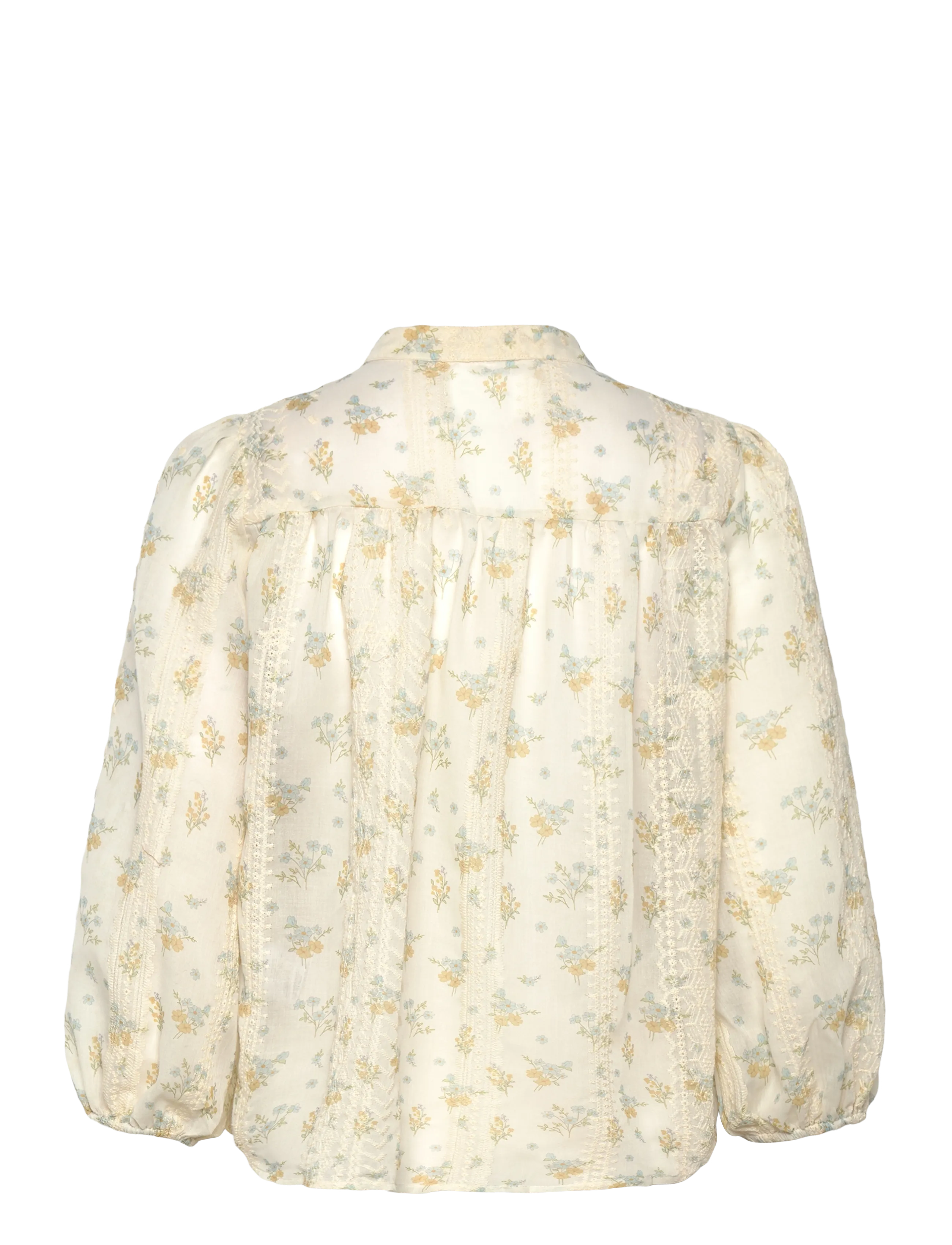 Lollys Laundry - JuneLL Shirt - langærmede skjorter - creme - 1