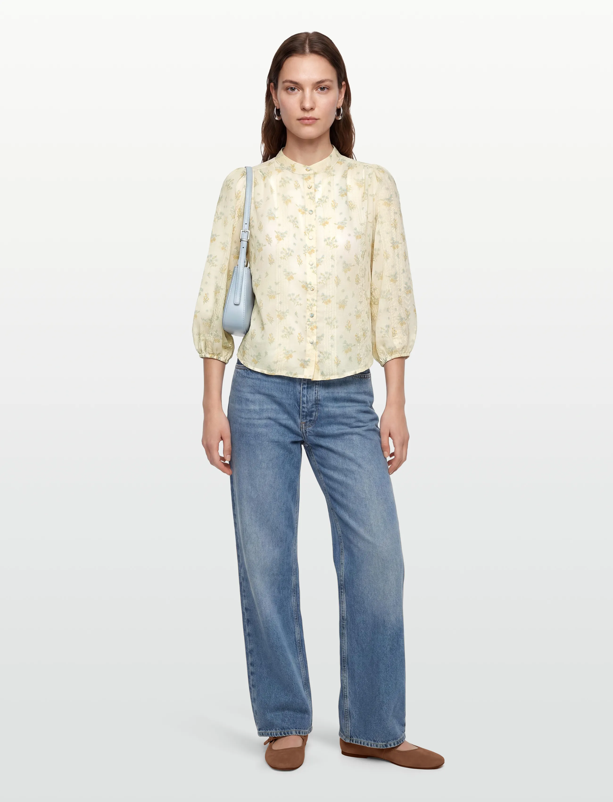 Lollys Laundry Junell Shirt, XS, Cream, Skjorter > Langærmede, Dame