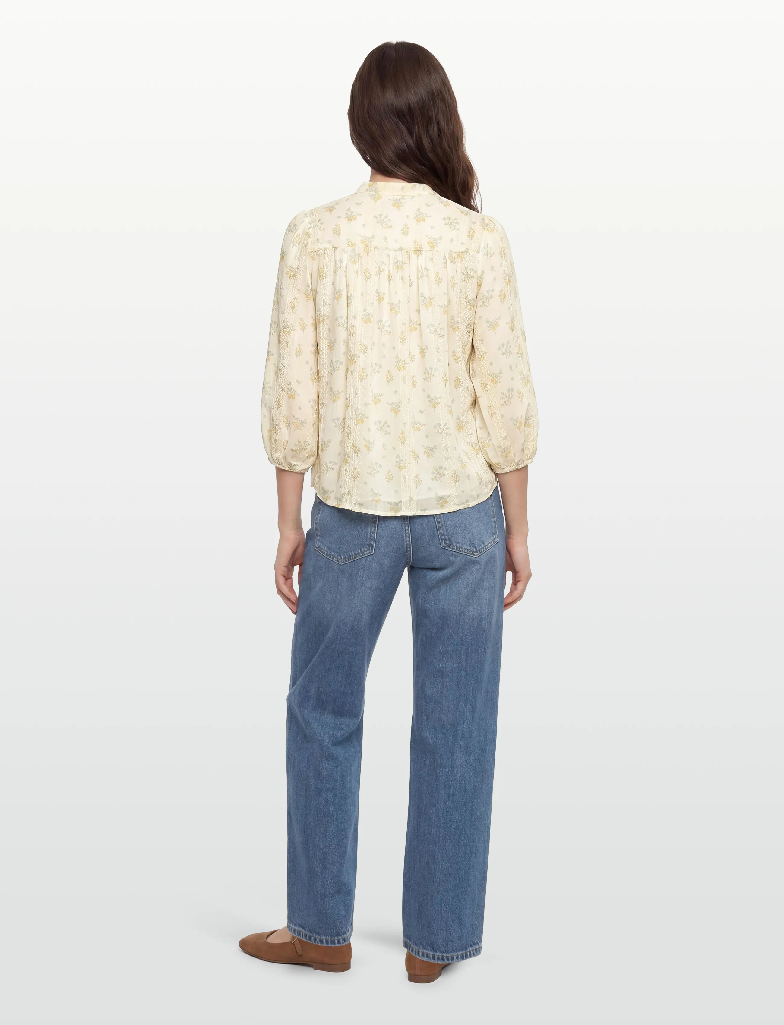 Lollys Laundry - JuneLL Shirt - langærmede skjorter - creme - 4