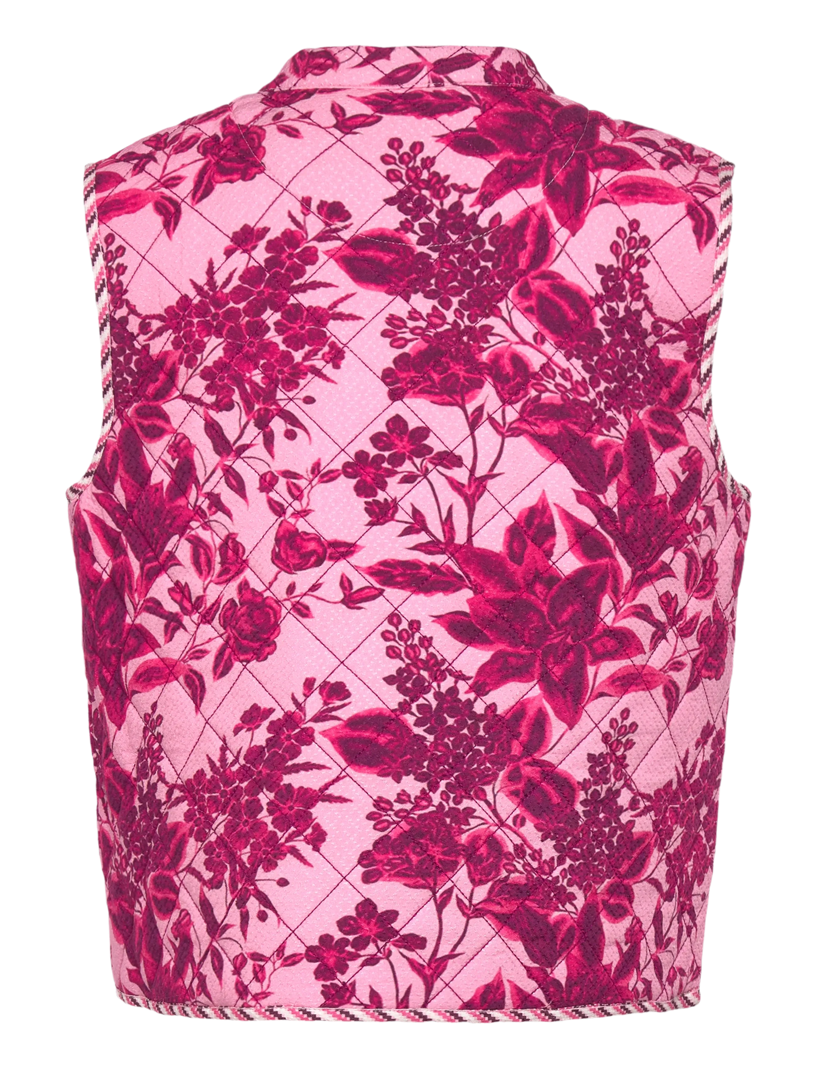Lollys Laundry - CairoLL Quilted Vest - lentejassen - pink - 2