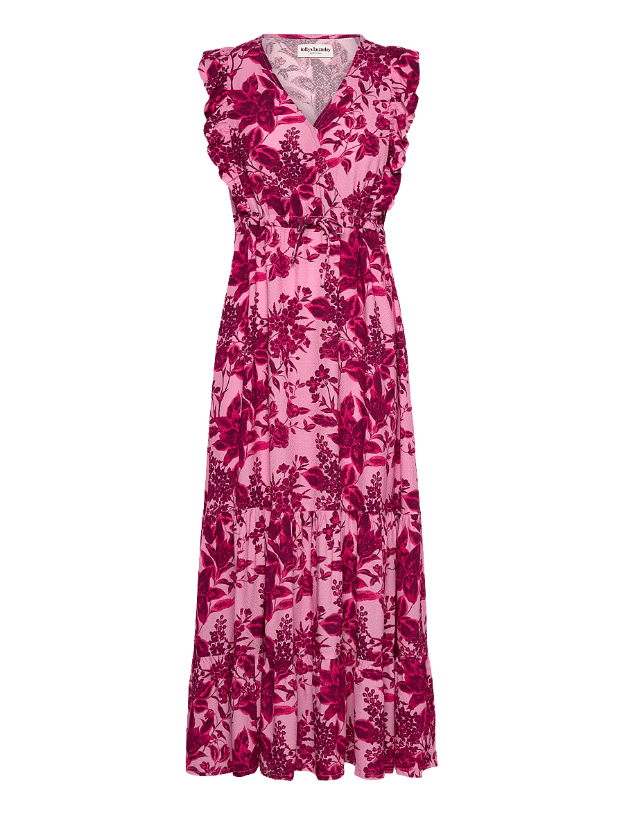 Lollys Laundry - SamoLL Midi Dress SL - midikleider - 51 pink - 1