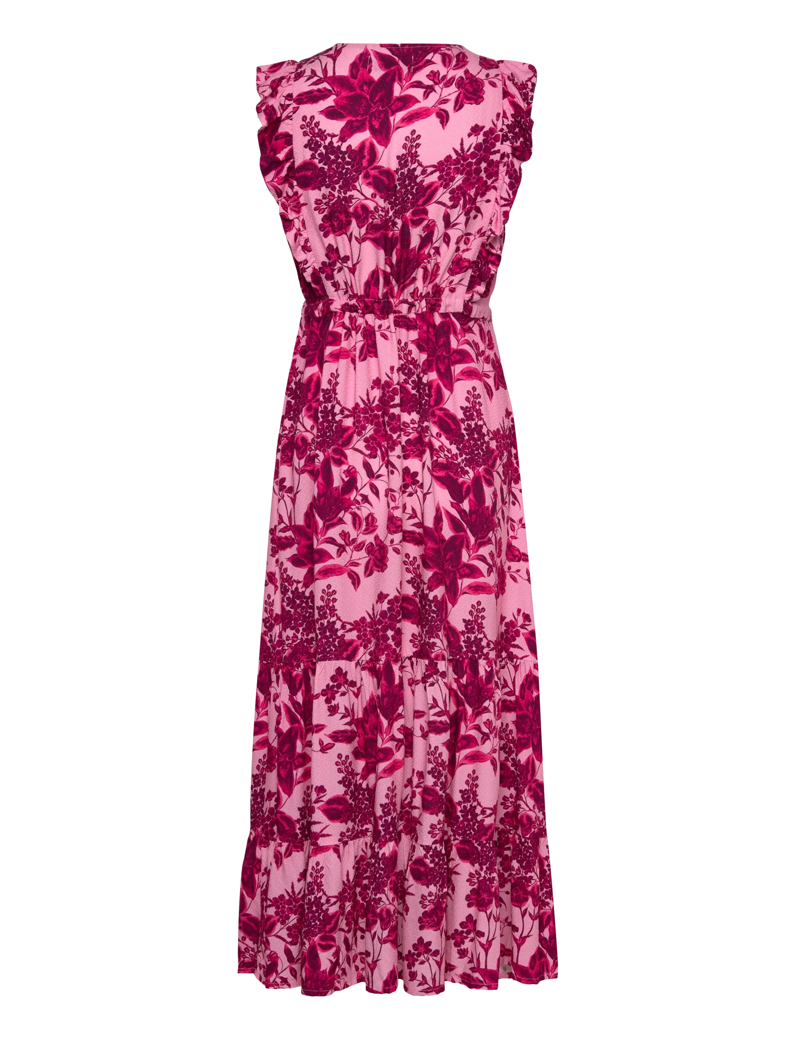 Lollys Laundry - SamoLL Midi Dress SL - midi dresses - 51 pink - 2