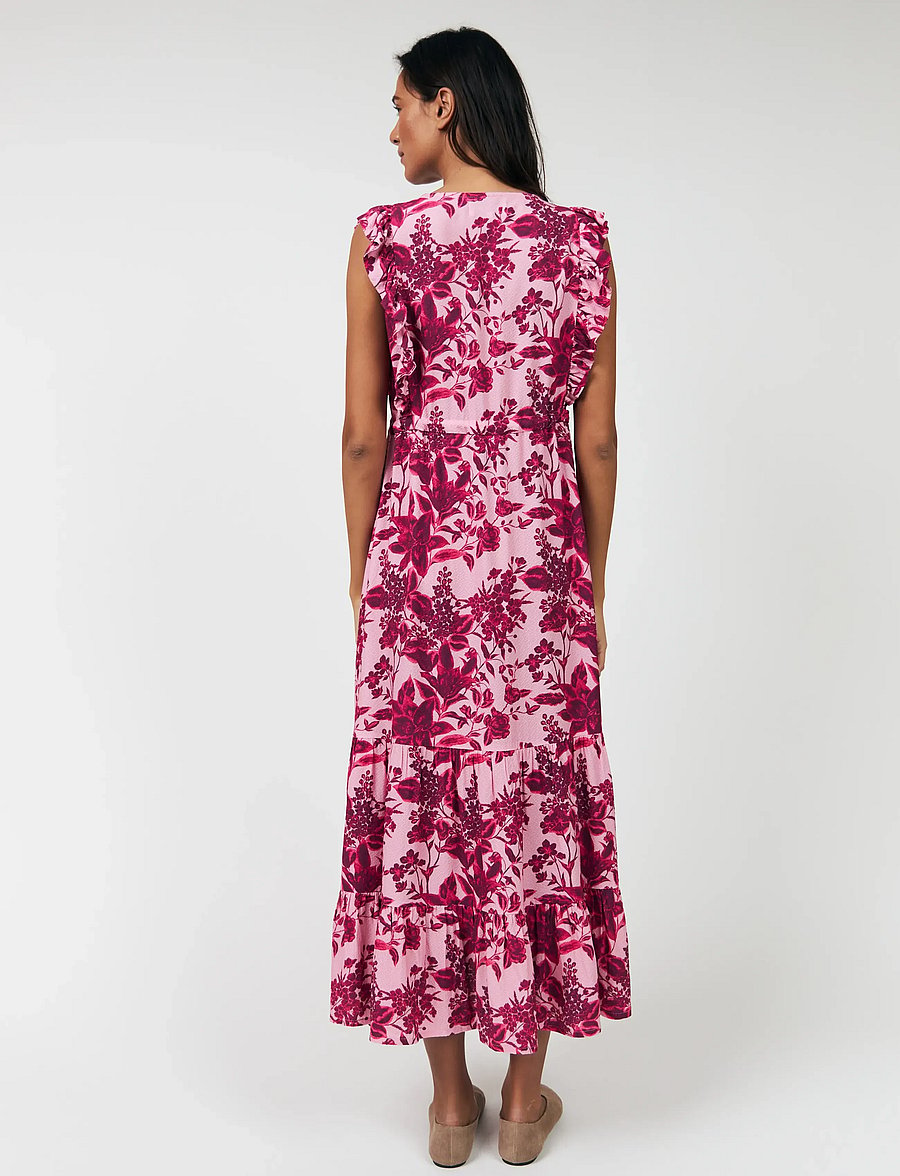 Lollys Laundry - SamoLL Midi Dress SL - midikleider - 51 pink - 3