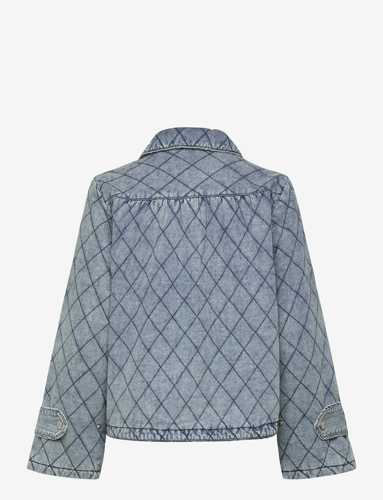 Lollys Laundry - ViolaLL Quilted Jacket LS - kevadjoped - washed denim - 2
