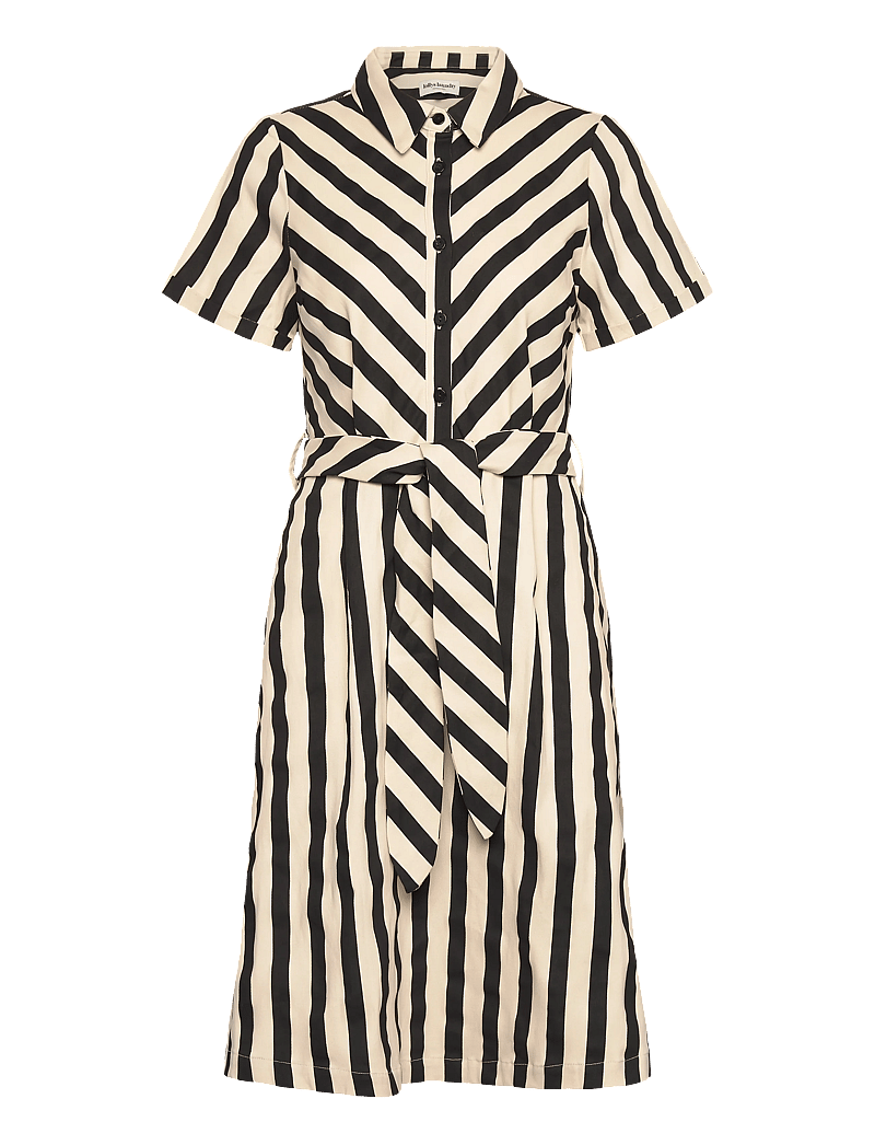 Lollys Laundry - TulleLL Midi dress SS - sommerkleider - black - 1