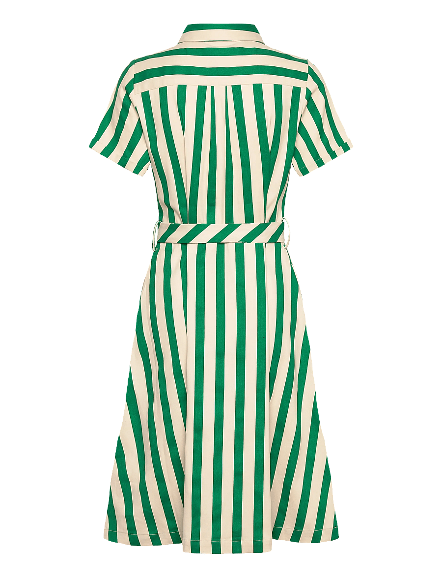 Lollys Laundry - TulleLL Midi dress SS - sommerkjoler - green - 2