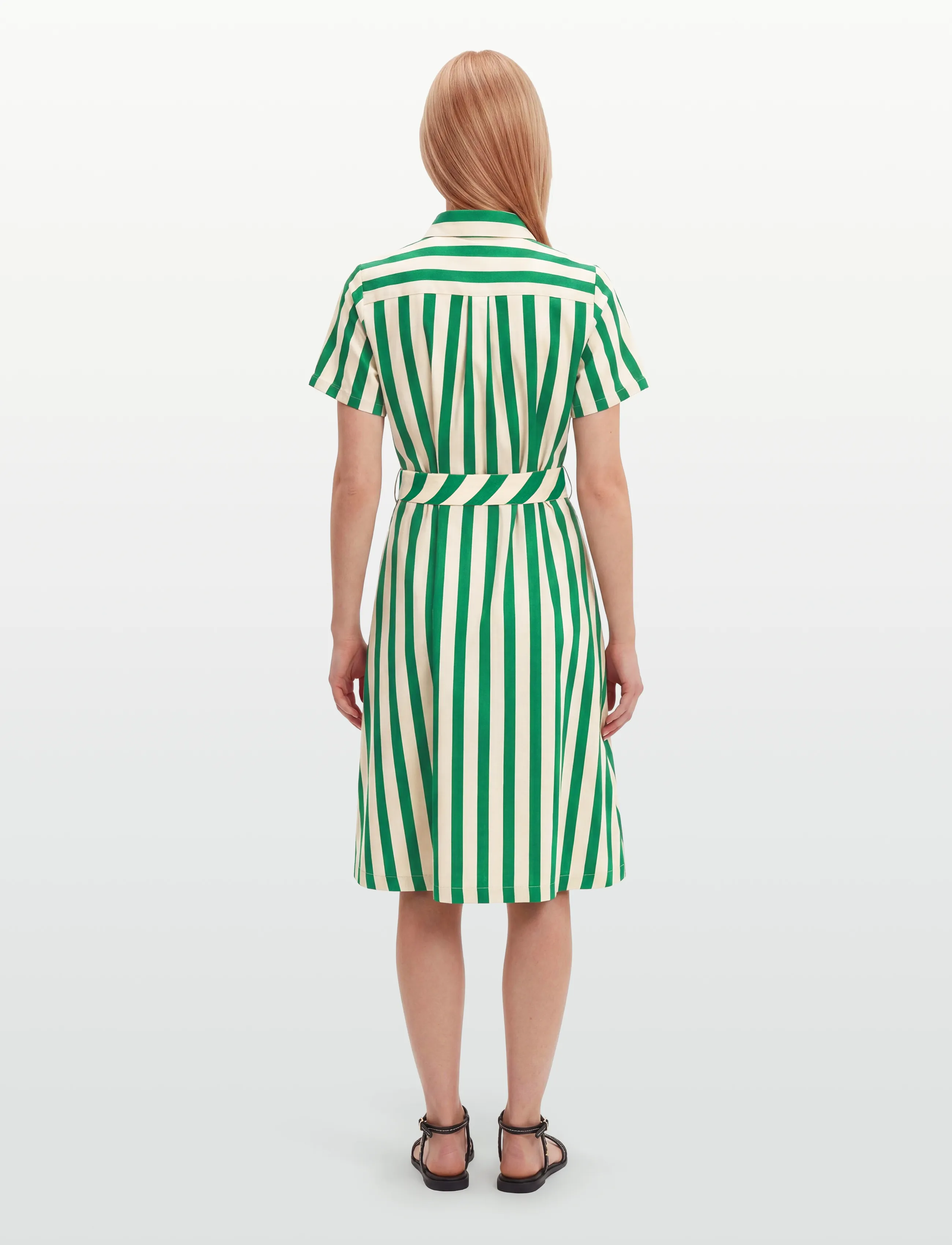 Lollys Laundry - TulleLL Midi dress SS - sommerkjoler - green - 4