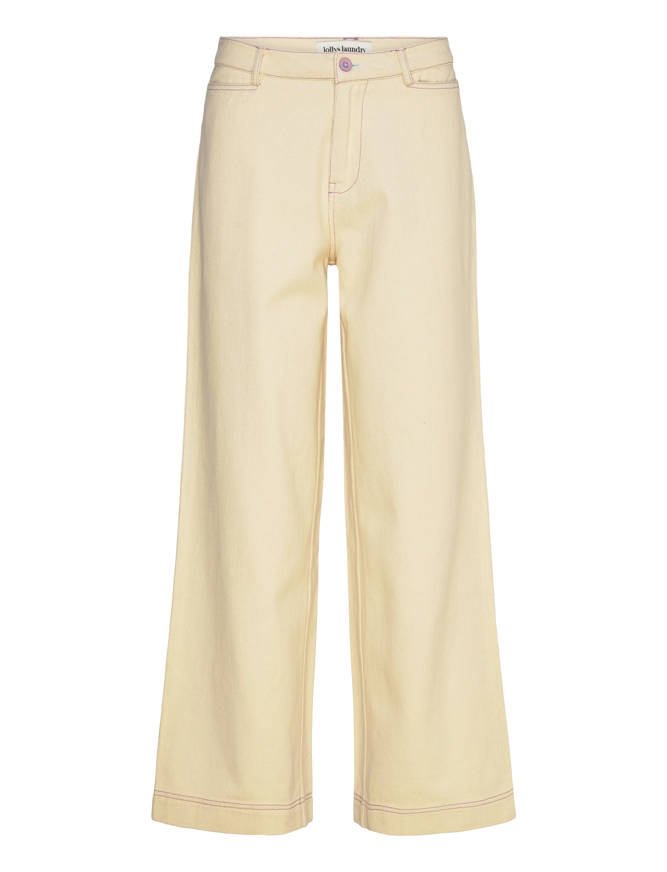 LOLLYS LAUNDRY Floridall Hosen Cream - L - Damen