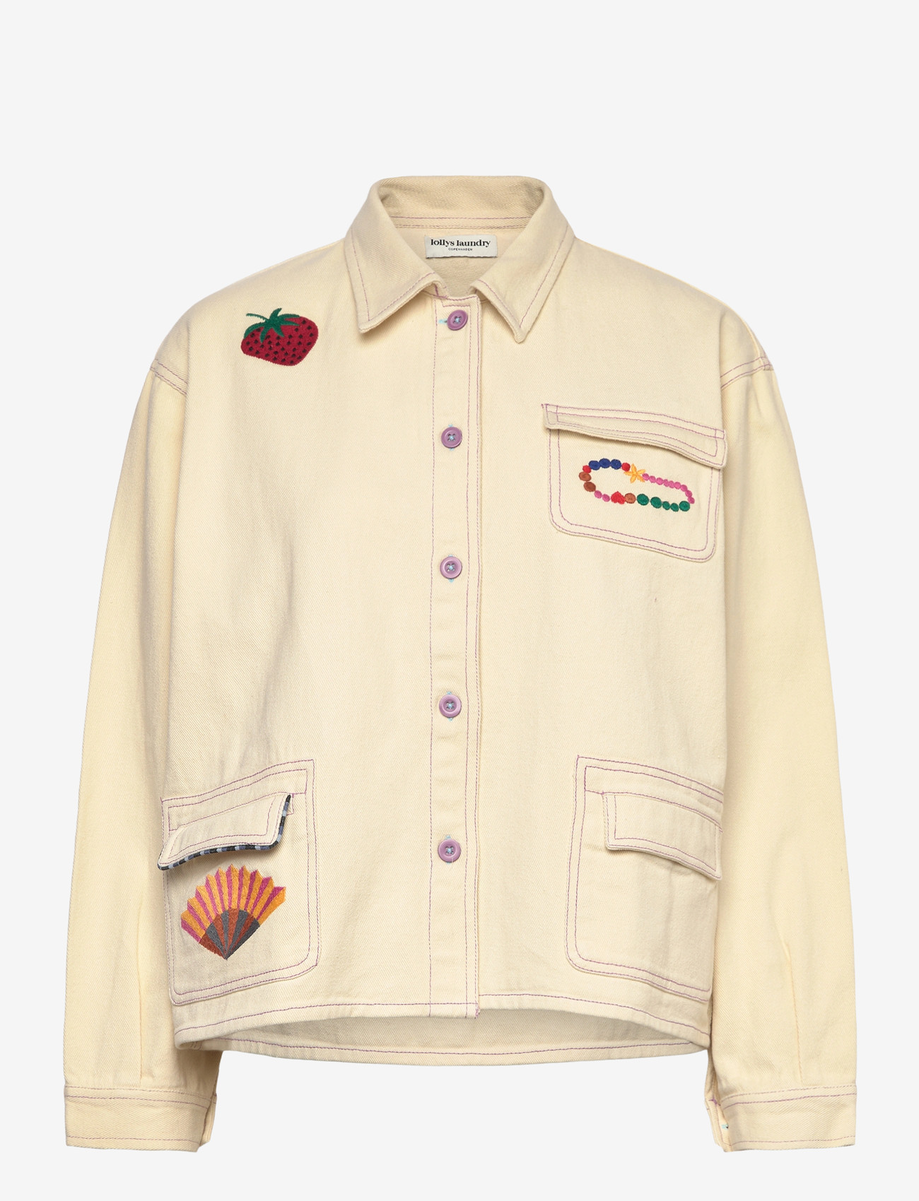 Lollys Laundry - AprilLL Jacket LS - utility-jacken - creme - 0