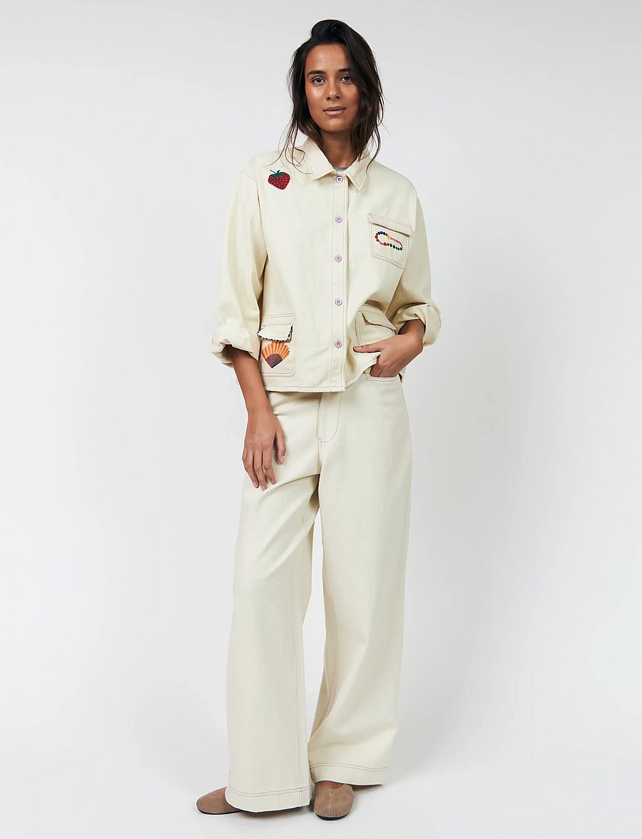 Lollys Laundry - AprilLL Jacket LS - utility jakid - creme - 0
