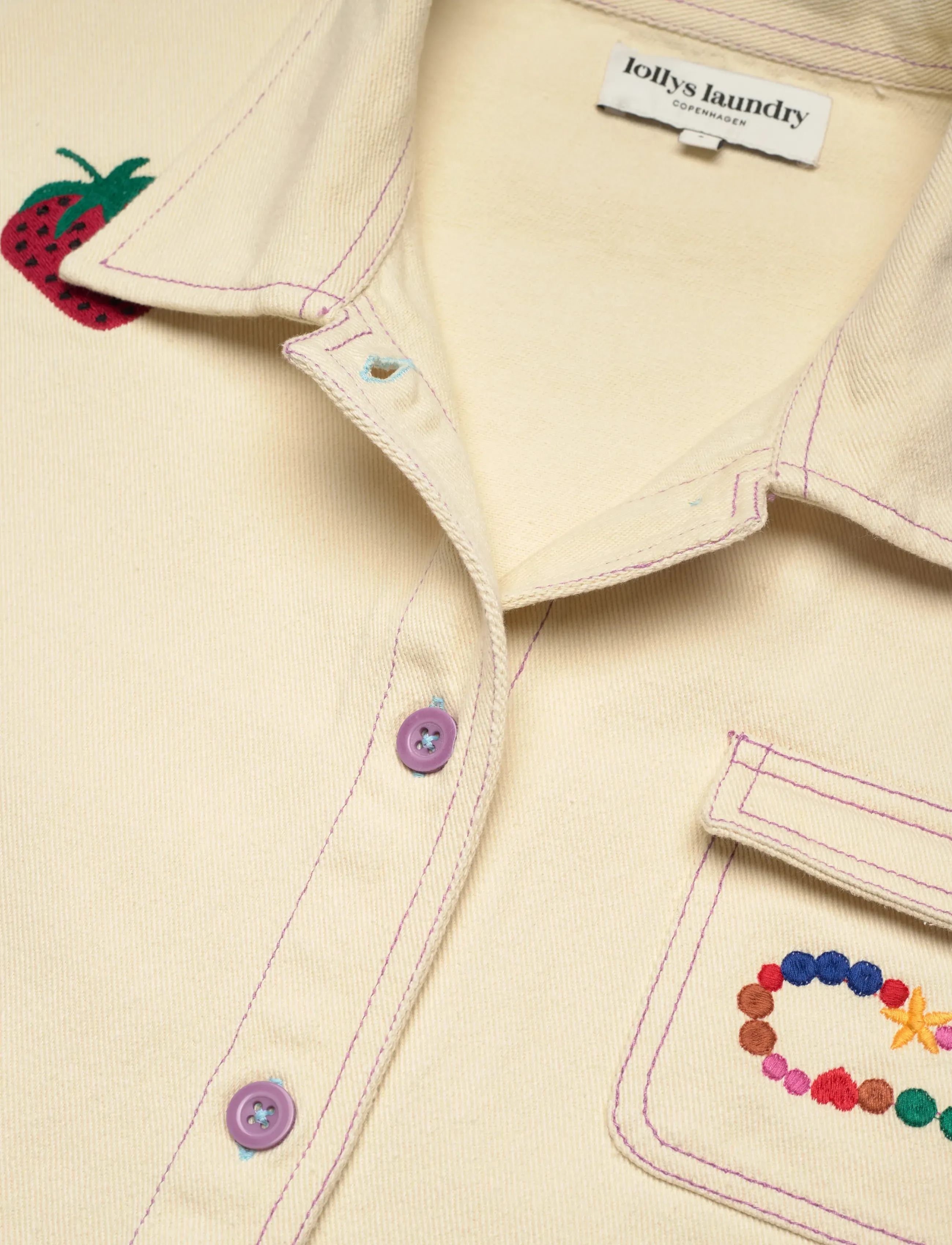 Lollys Laundry - AprilLL Jacket LS - utility jakid - creme - 5