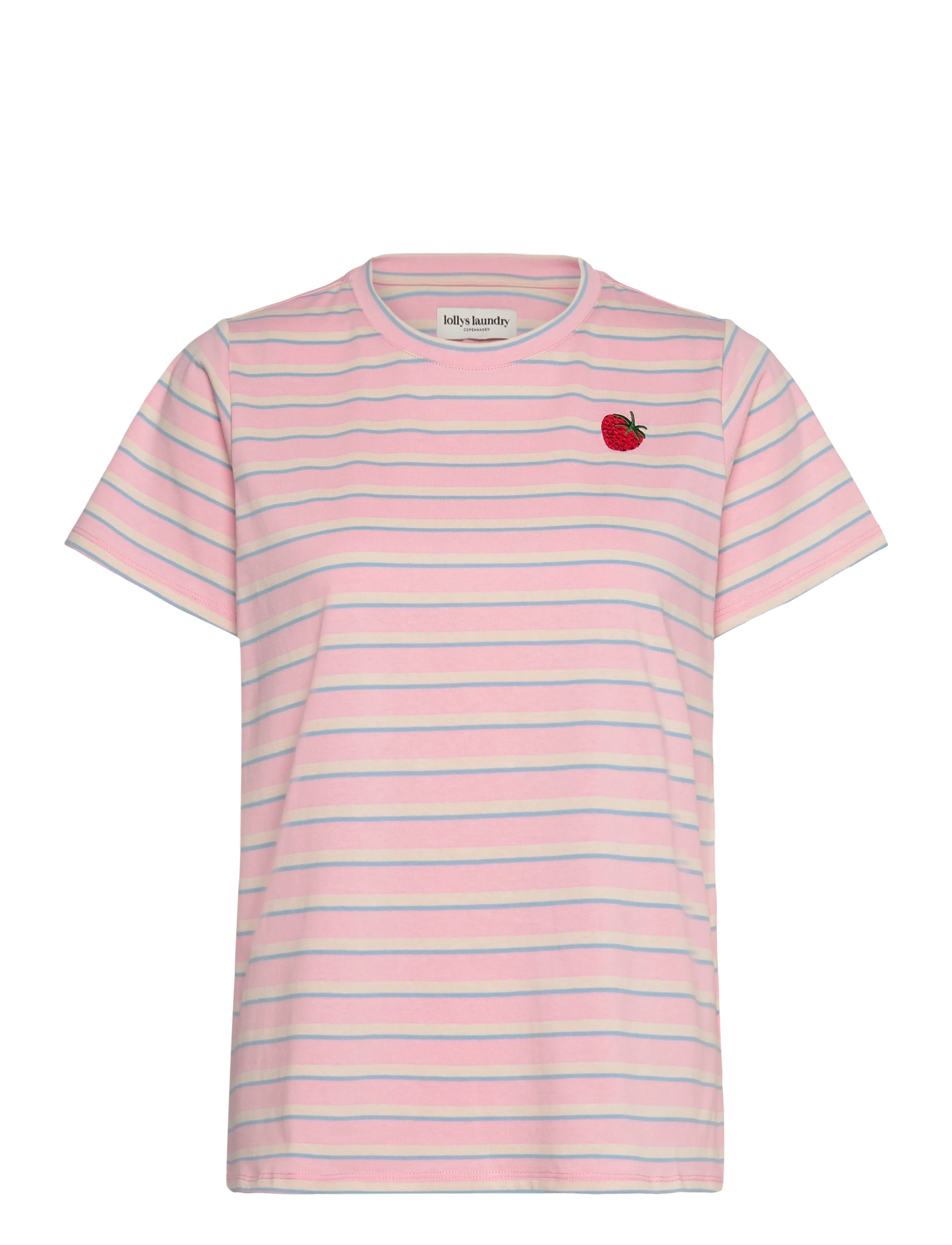 LOLLYS LAUNDRY Romall Tee Pink - XXL - Damen