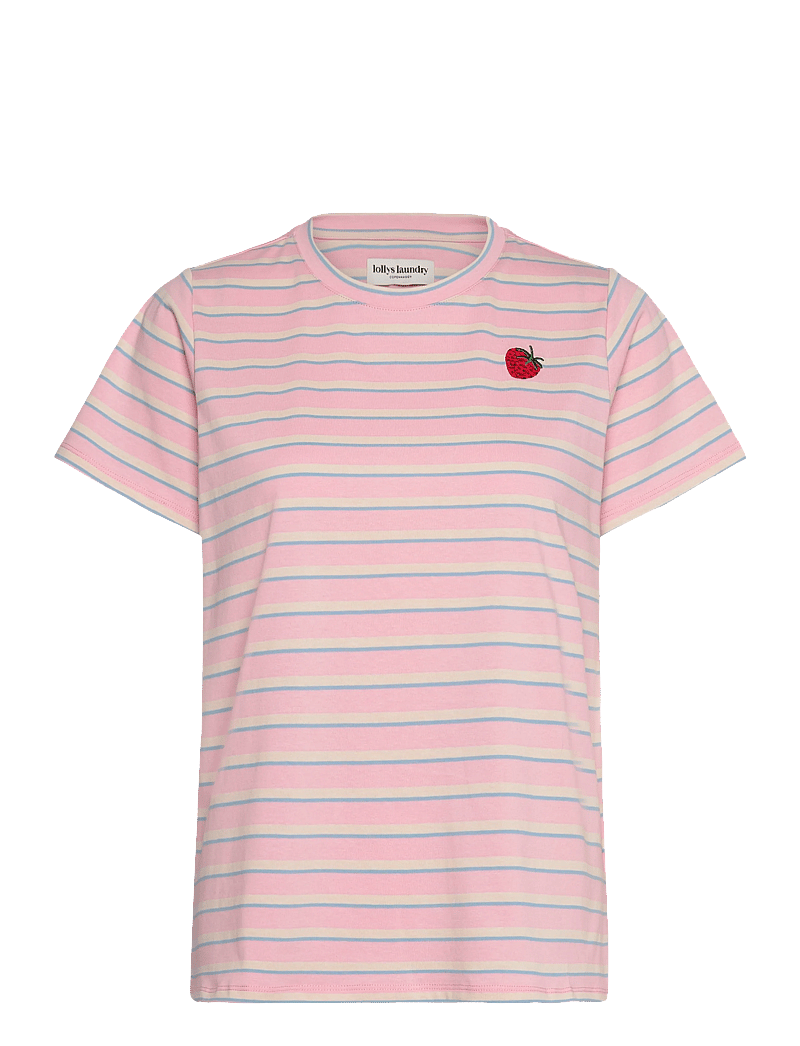 Lollys Laundry - RomaLL Tee - t-shirts - light pink - 0