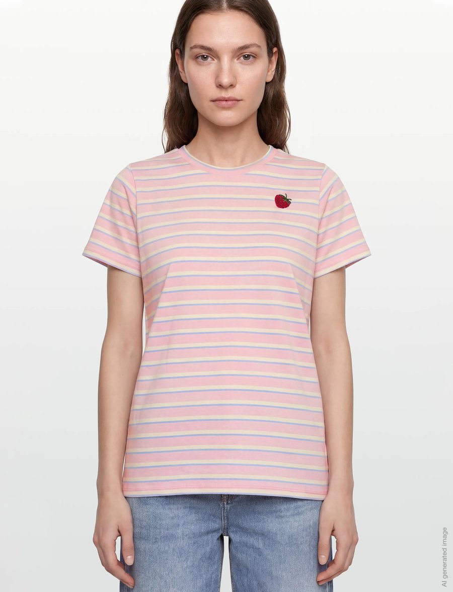 Lollys Laundry - RomaLL Tee - t-krekli - light pink - 3