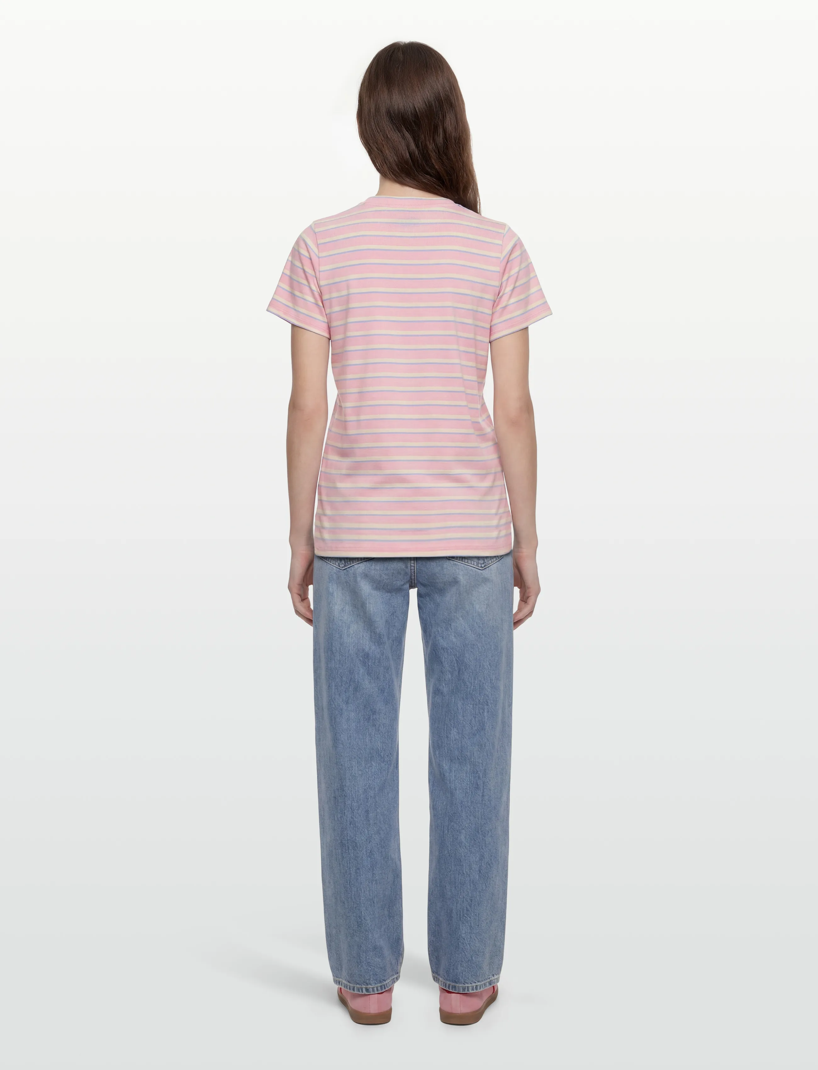 Lollys Laundry - RomaLL Tee - t-krekli - light pink - 4