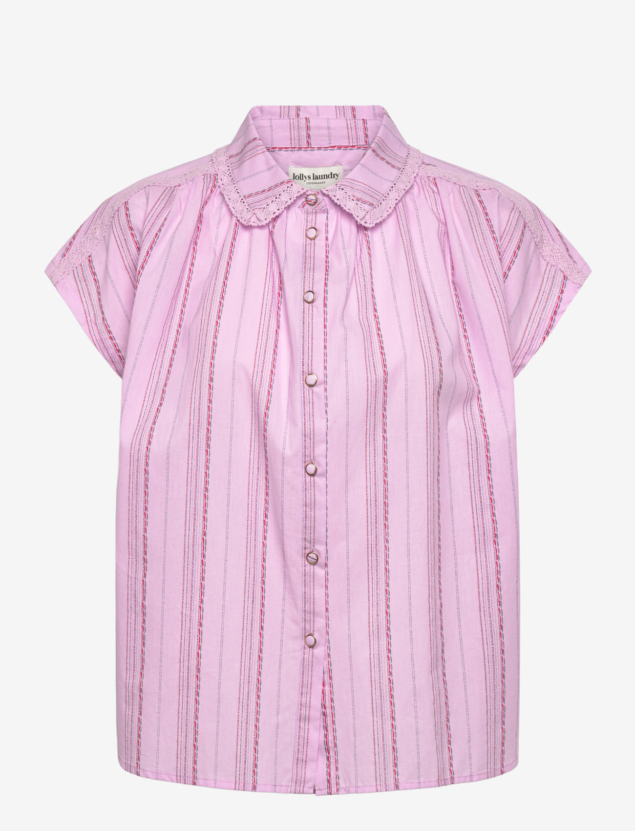 Lollys Laundry - BadalLL Shirt - lühikeste varrukatega särgid - lilac - 1