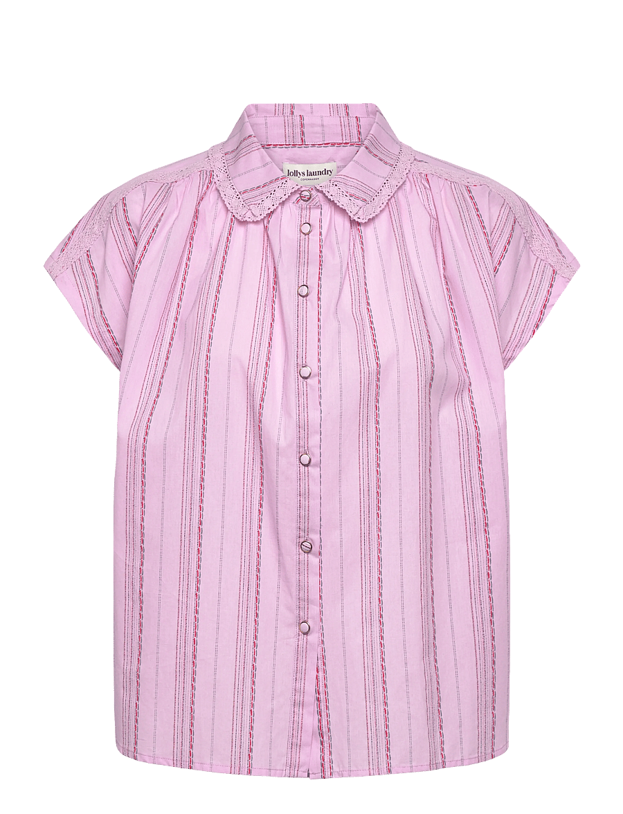 Lollys Laundry - BadalLL Shirt - chemises à manches courtes - lilac - 1