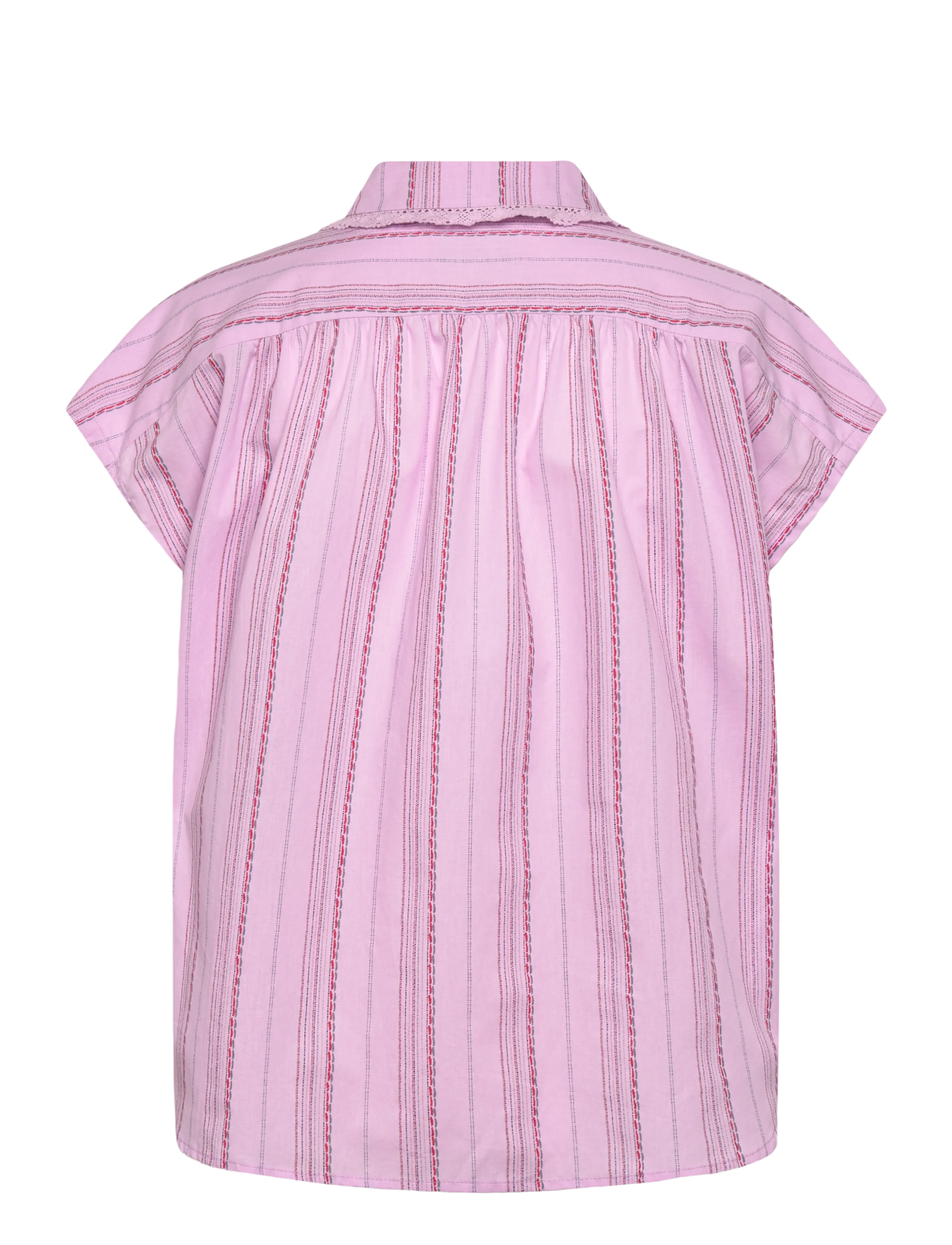 Lollys Laundry - BadalLL Shirt - kurzärmlige hemden - lilac - 2