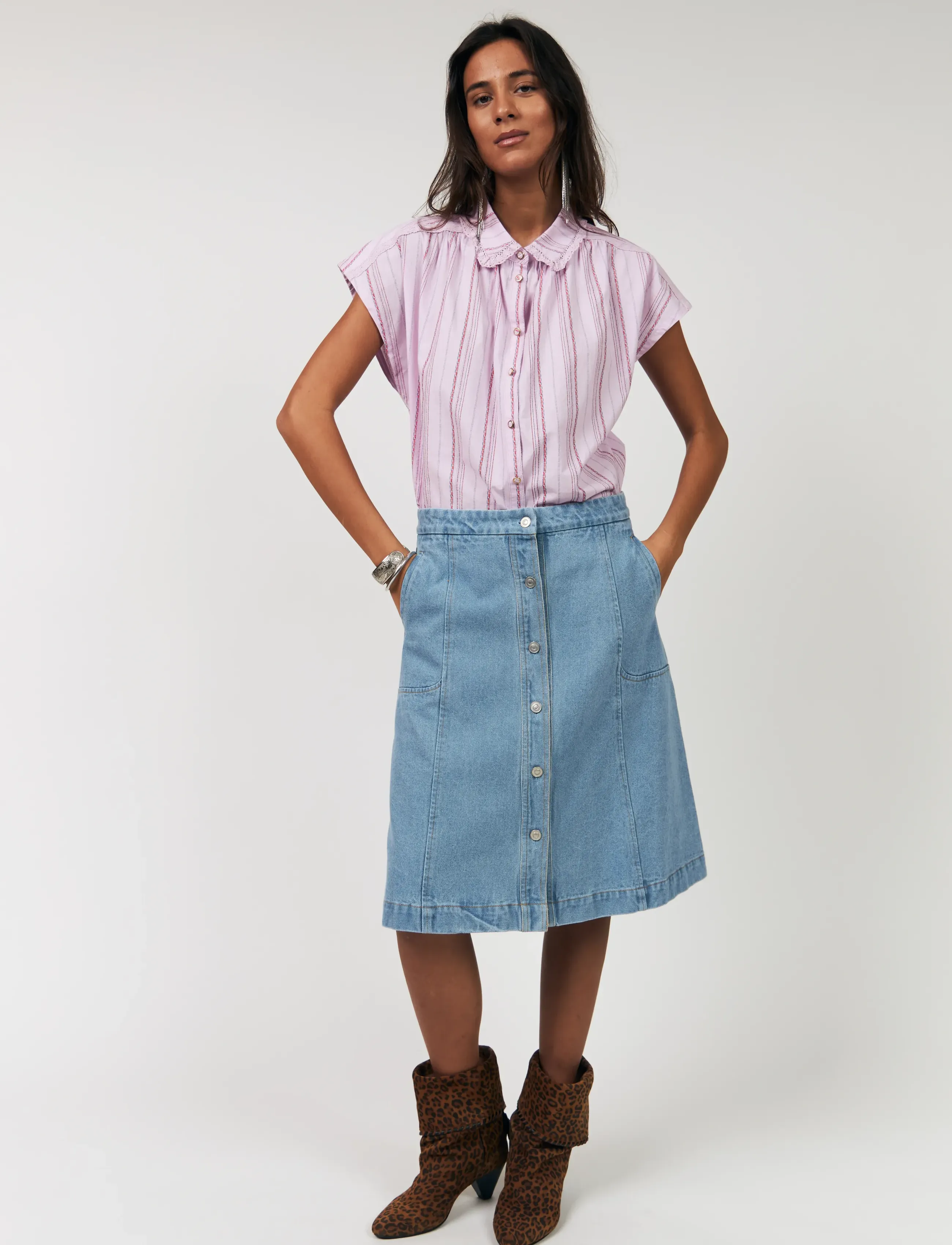 Lollys Laundry BadalLL Shirt - Shirts - LILAC / purple