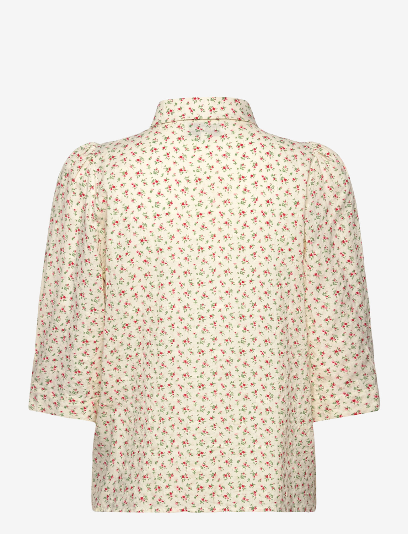Lollys Laundry - BonoLL Shirt SS - kurzärmlige hemden - red - 1