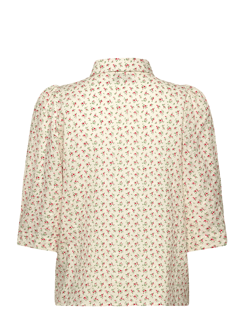 Lollys Laundry - BonoLL Shirt SS - kurzärmlige hemden - red - 1