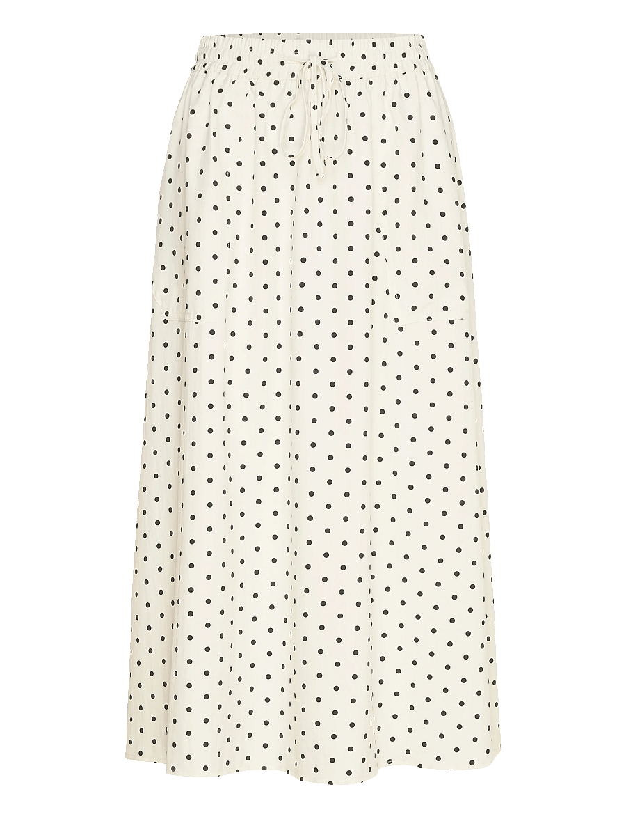 Lollys Laundry - AkaneLL Midi Skirt - midi kjolar - dot print - 1