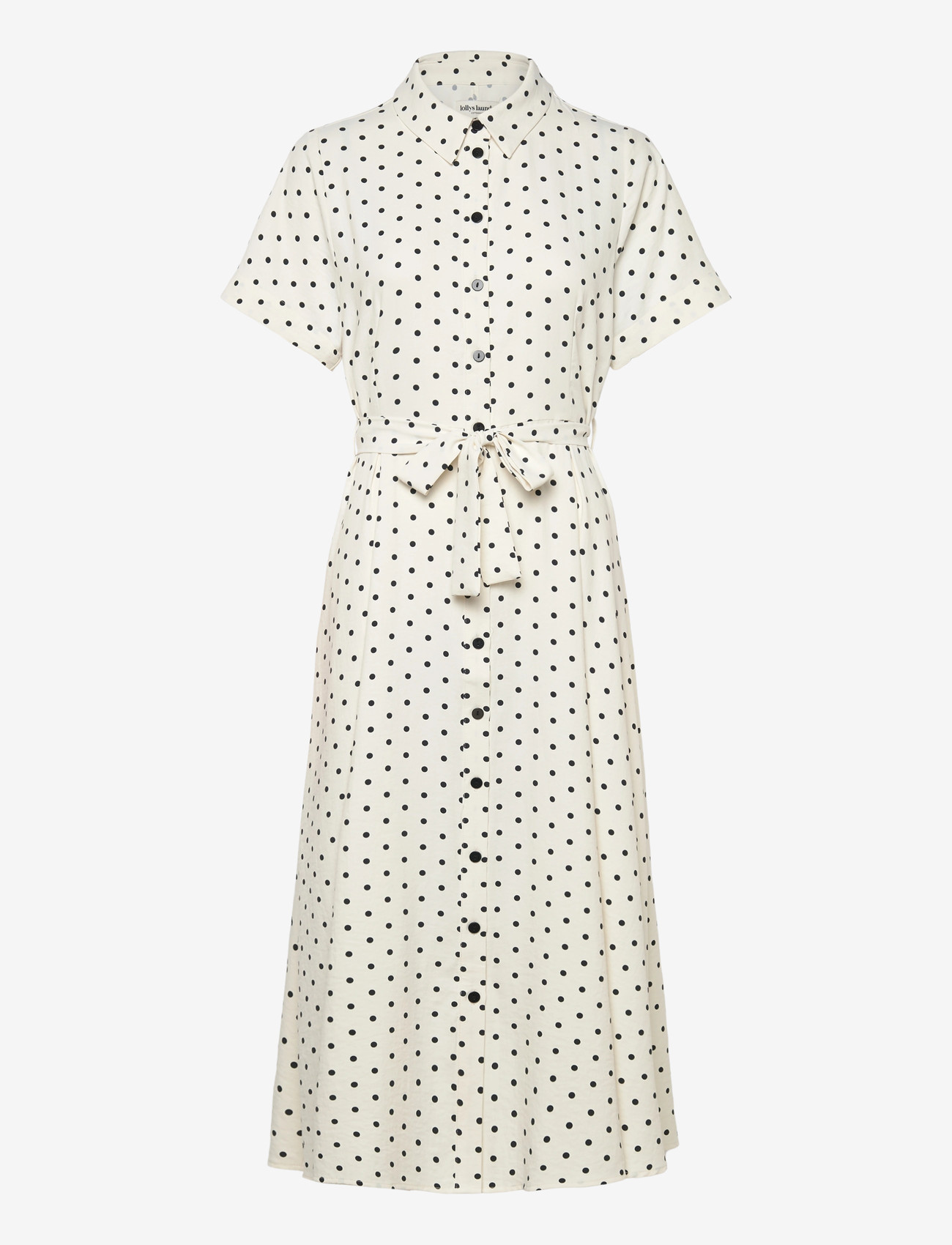 Lollys Laundry - BlakeLL Midi Dress - shirt dresses - dot print - 1