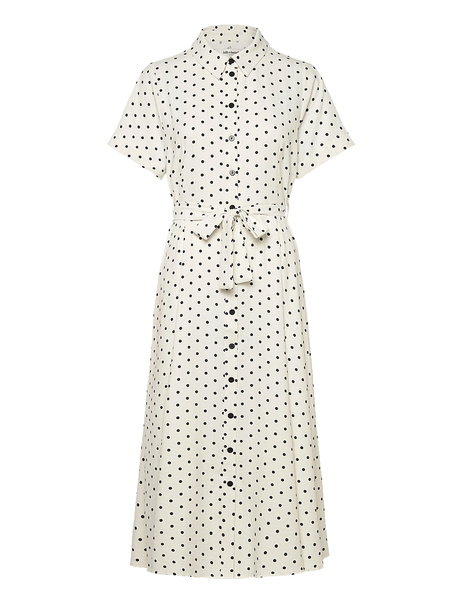 Lollys Laundry - BlakeLL Midi Dress - hemdkleider - dot print - 1