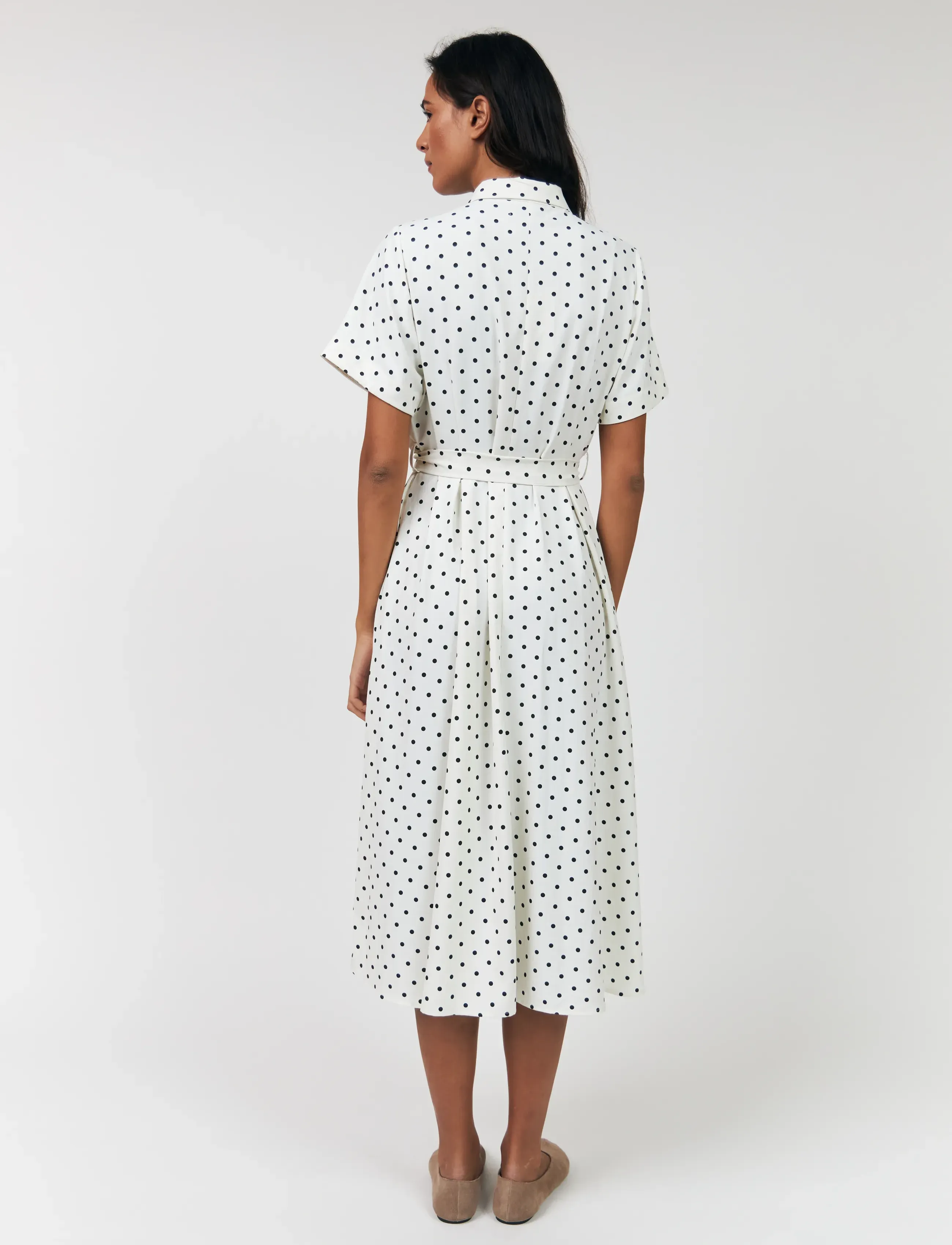 Lollys Laundry - BlakeLL Midi Dress - hemdkleider - dot print - 3
