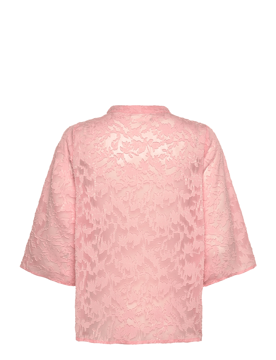 Lollys Laundry - LouiseLL Blouse - kortärmade blusar - 84 light pink - 2